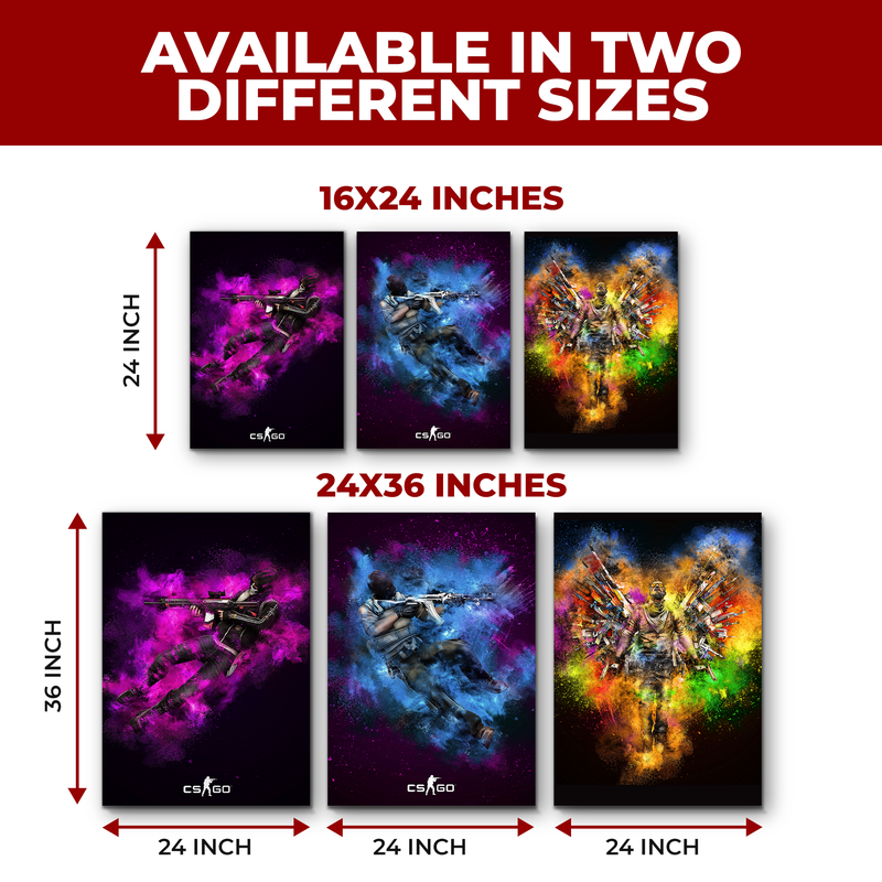 COUNTER-STRIKE CANVAS DECOR