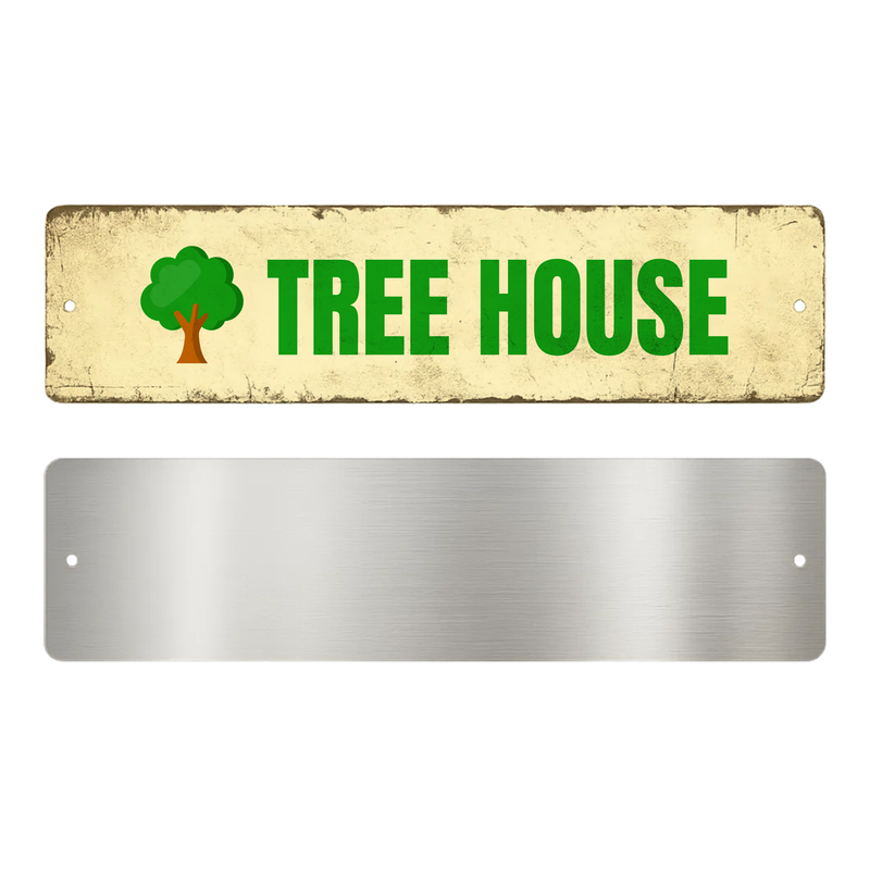 TREE HOUSE SIGN
