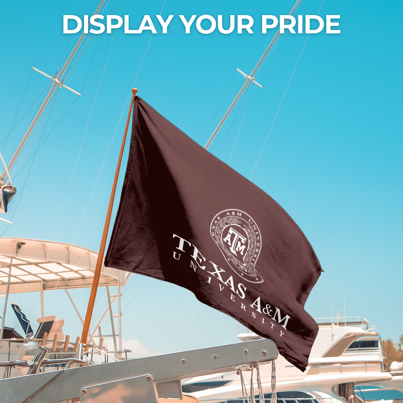 TEXAS A&M UNIVERSITY FLAG