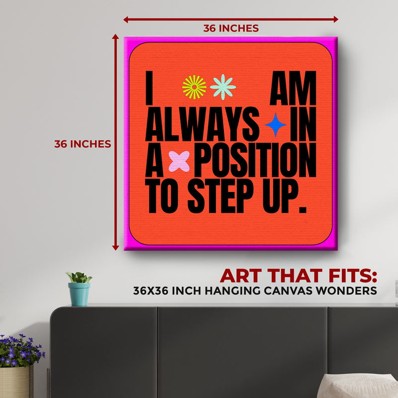 STEP UP DECOR CANVAS
