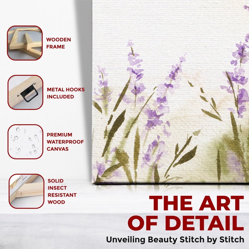 WATERCOLOR FLOWER CANVAS