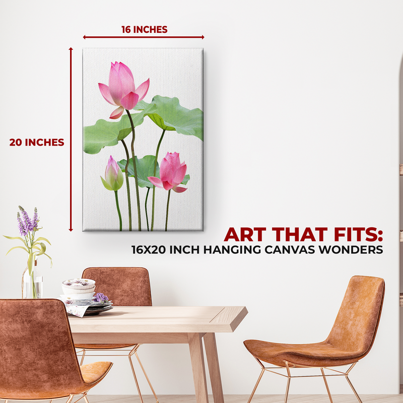 LOTUS FLOWER CANVAS