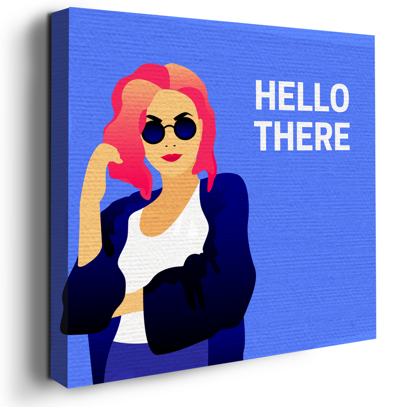 HELLO THERE DECOR CANVAS