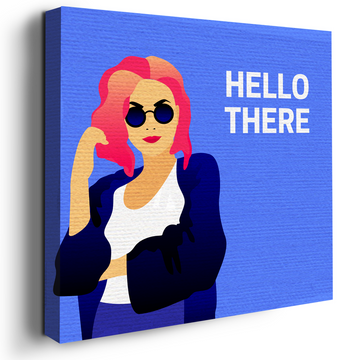 HELLO THERE DECOR CANVAS