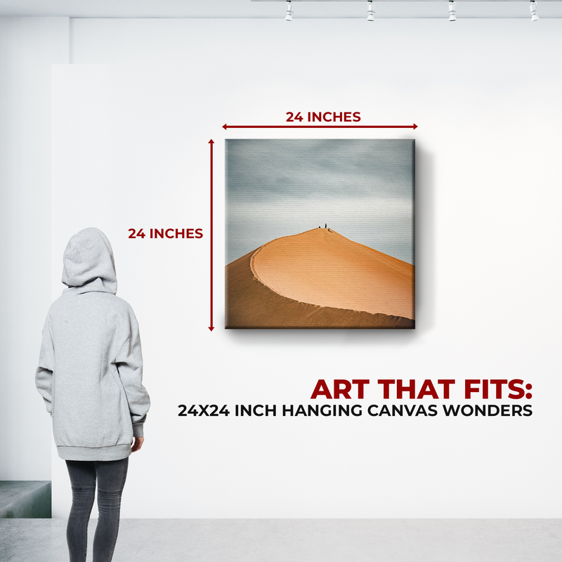 SAND DUNE WALL CANVAS DECOR