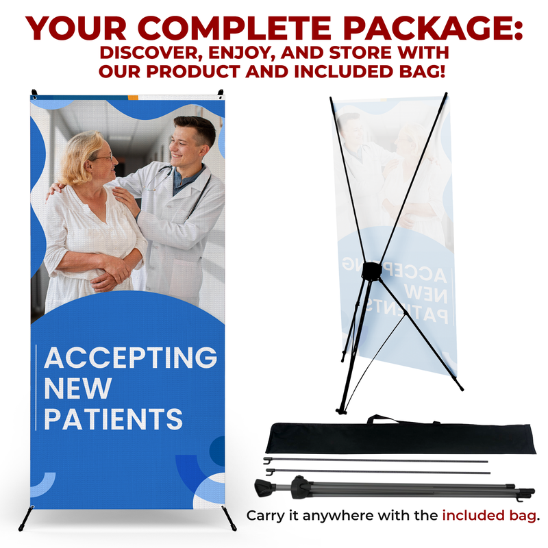 ACCEPTING NEW PATIENTS X-BANNER