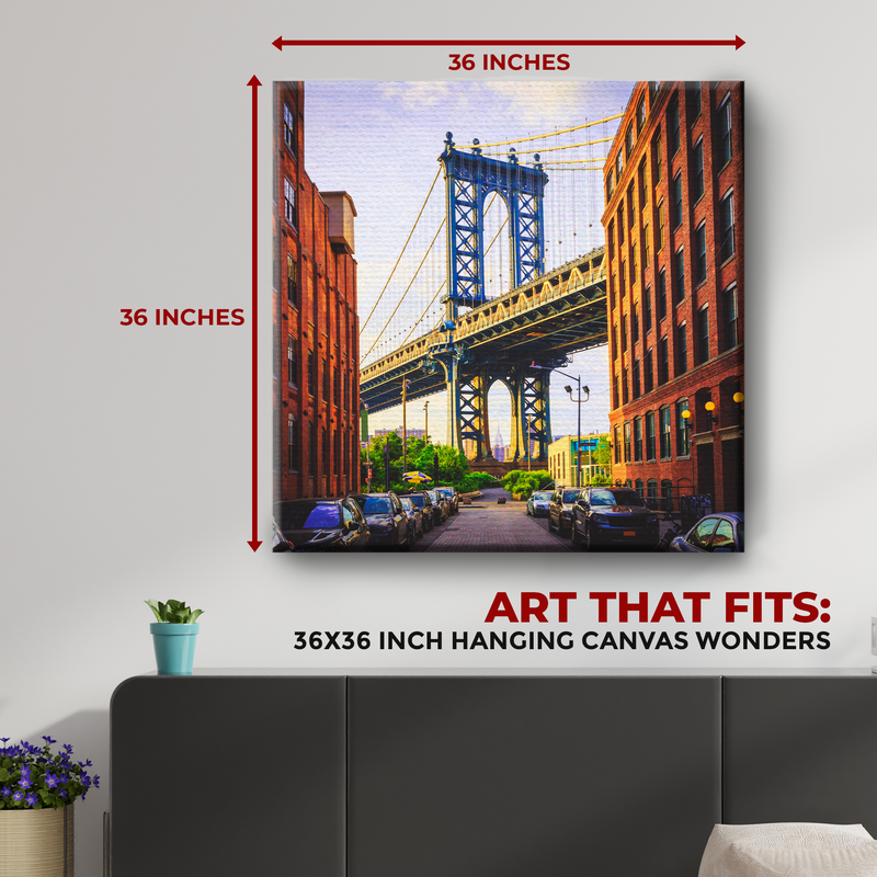 MANHATTAN BRIDGE CANVAS DECOR