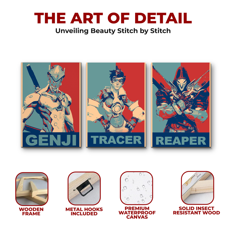 OVERWATCH CANVAS DECOR