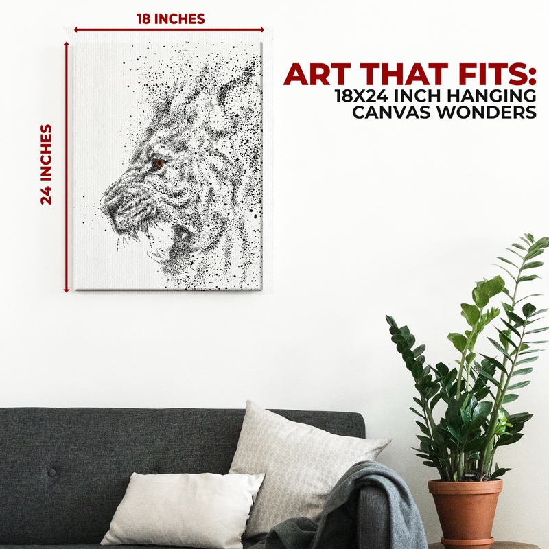 LION CANVAS DECOR