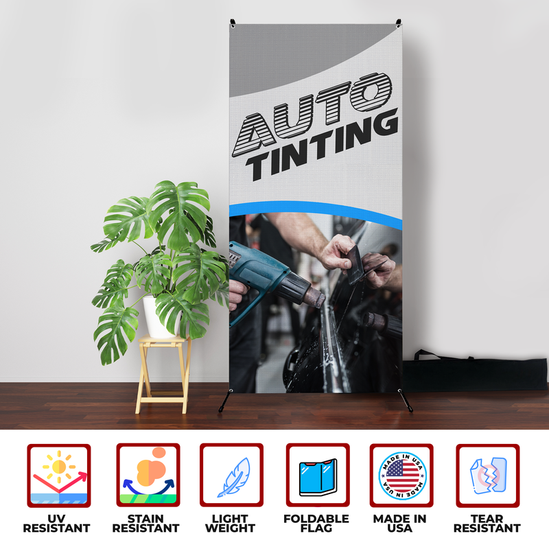 AUTO TINTING X-BANNER