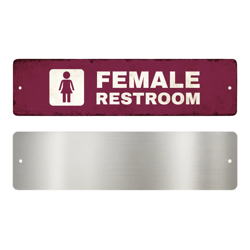 FEMALE RESTROOM SIGN