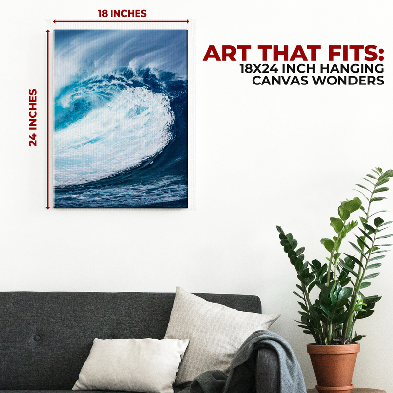 TSUNAMI WALL CANVAS DECOR