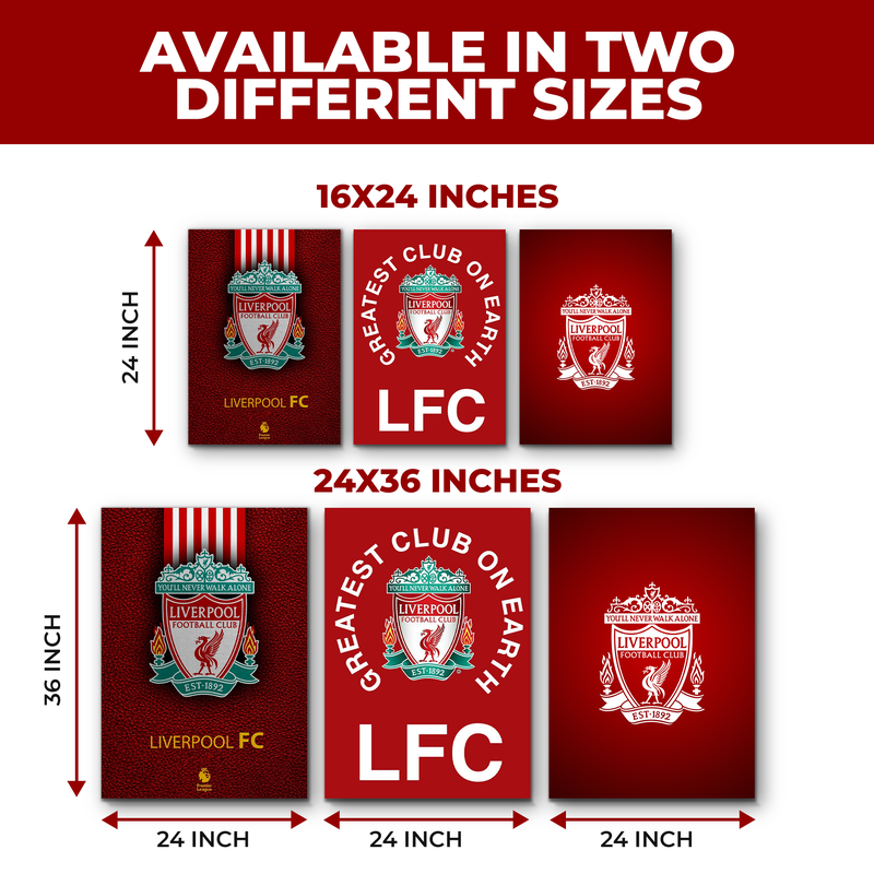 LIVERPOOL FC WALL CANVAS