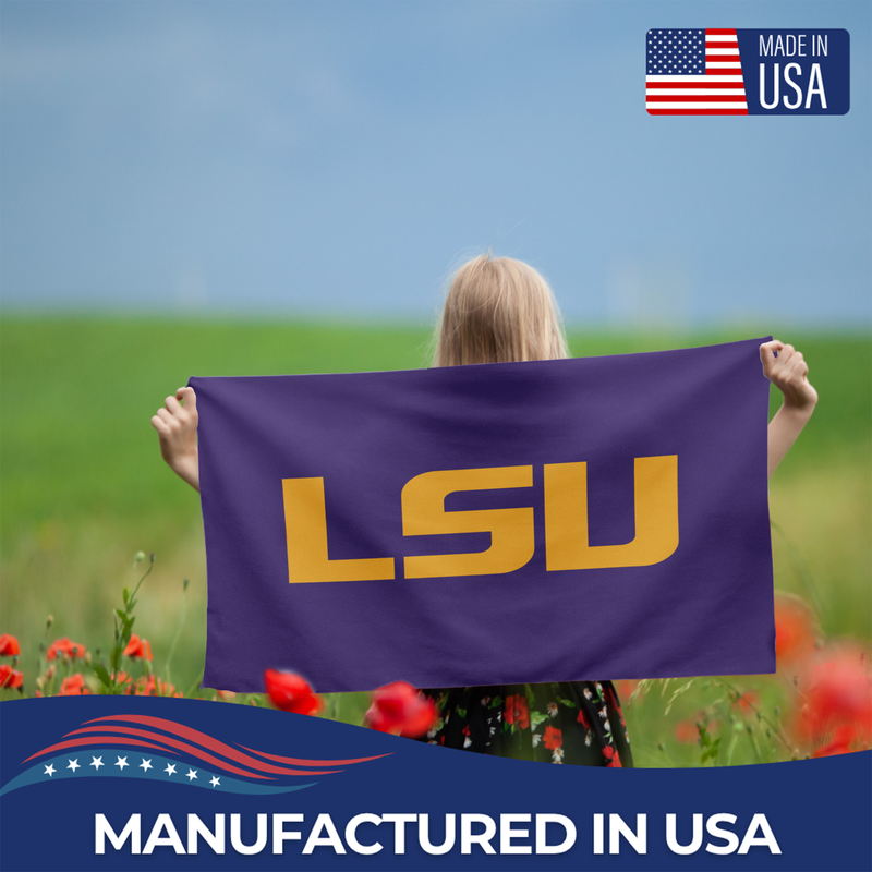 LOUISIANA STATE UNIVERSITY FLAG