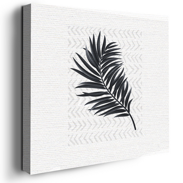 PALM LEAF CANVAS DECOR