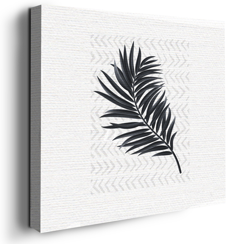 PALM LEAF CANVAS DECOR