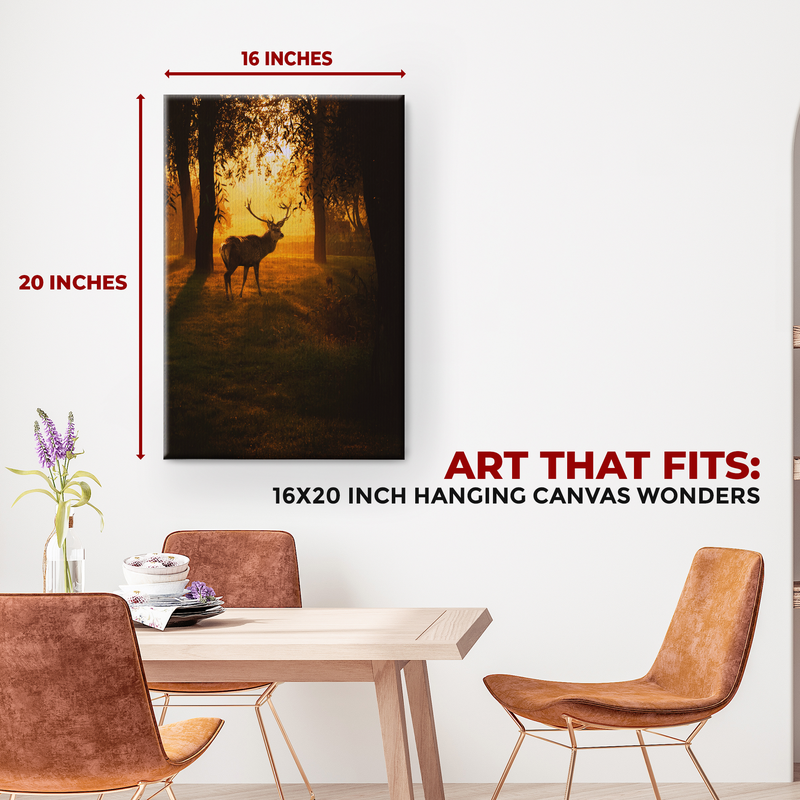 DEER DECOR CANVAS