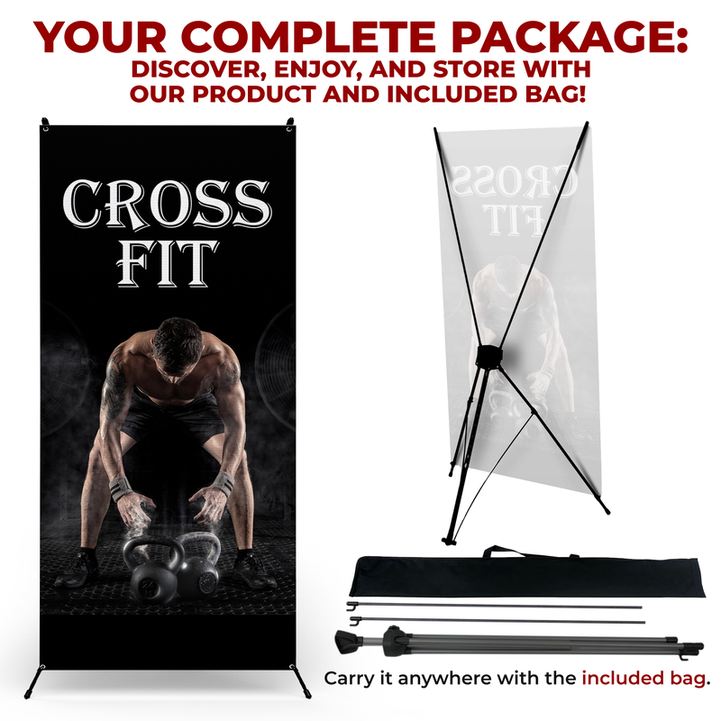 CROSS FIT X-BANNER