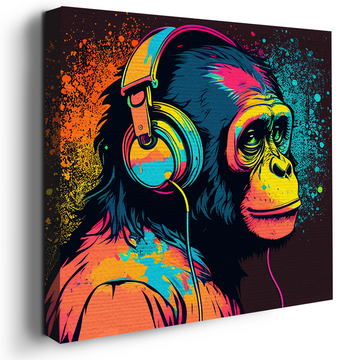 MODERN MONKEY DECOR CANVAS
