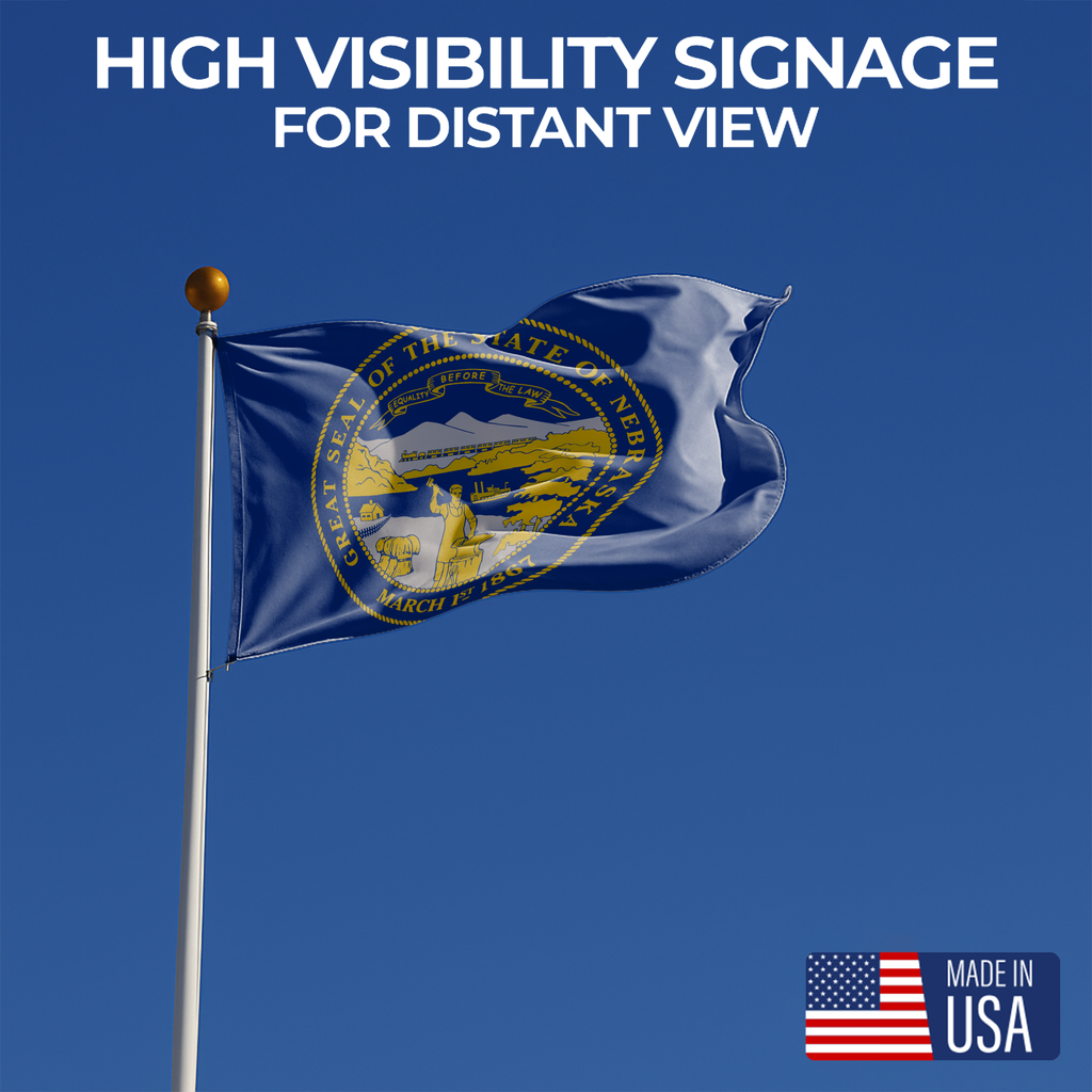 NEBRASKA STATE FLAG