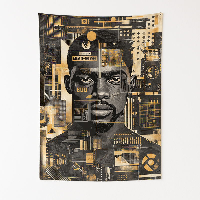 BLACK EXCELLENCE LEGACY WALL TAPESTRY