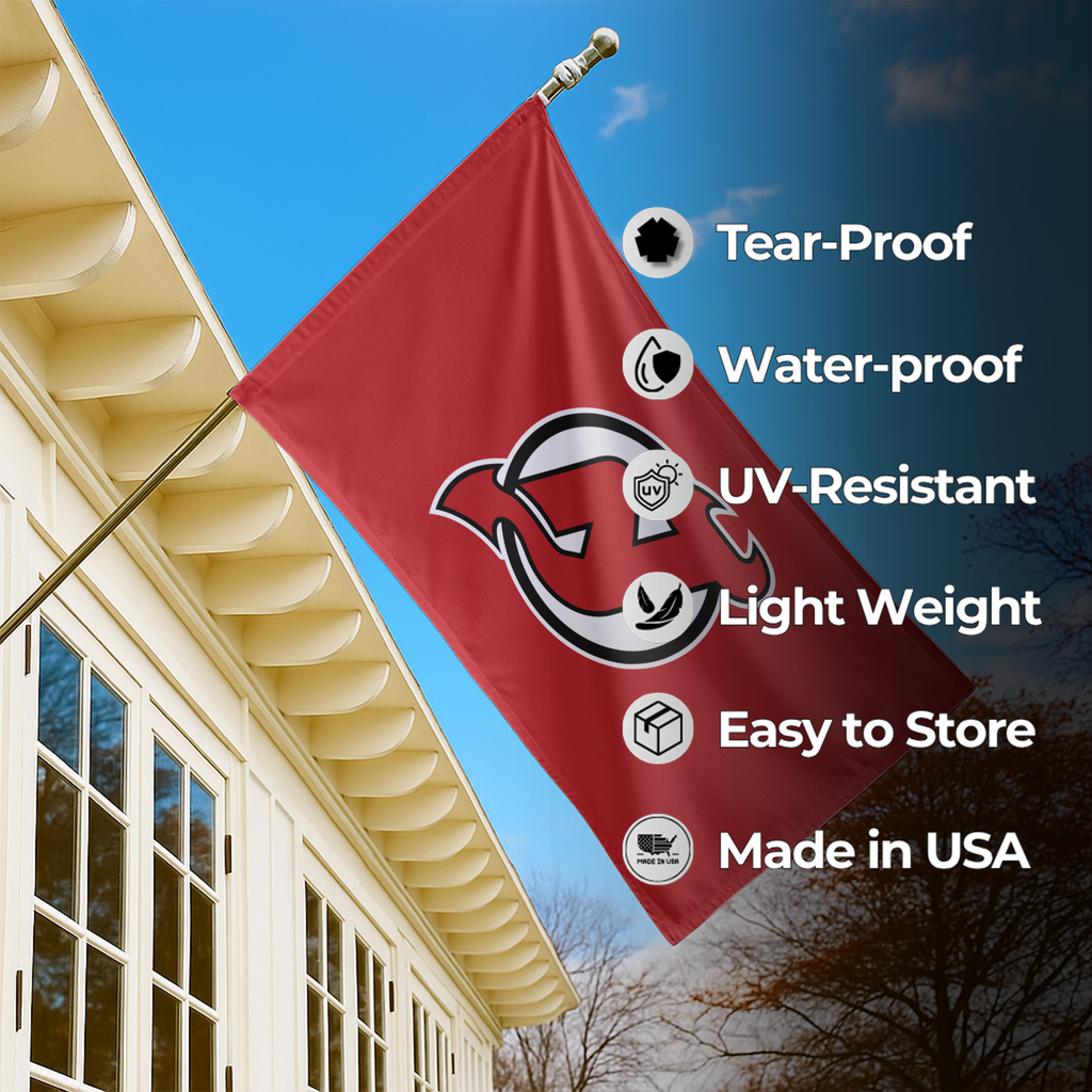 NEW JERSEY DEVILS FLAG