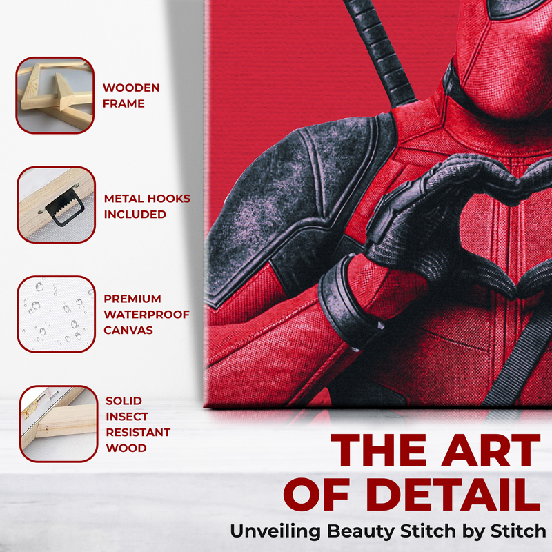 DEADPOOL WALL CANVAS DECOR