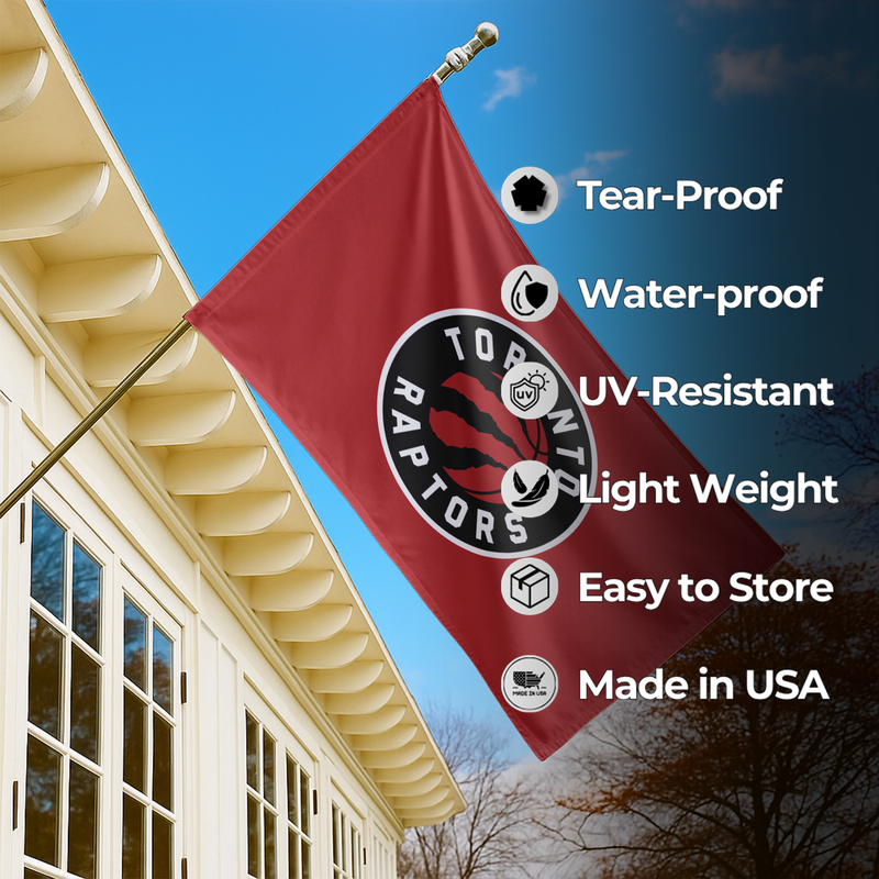TORONTO RAPTORS FLAG