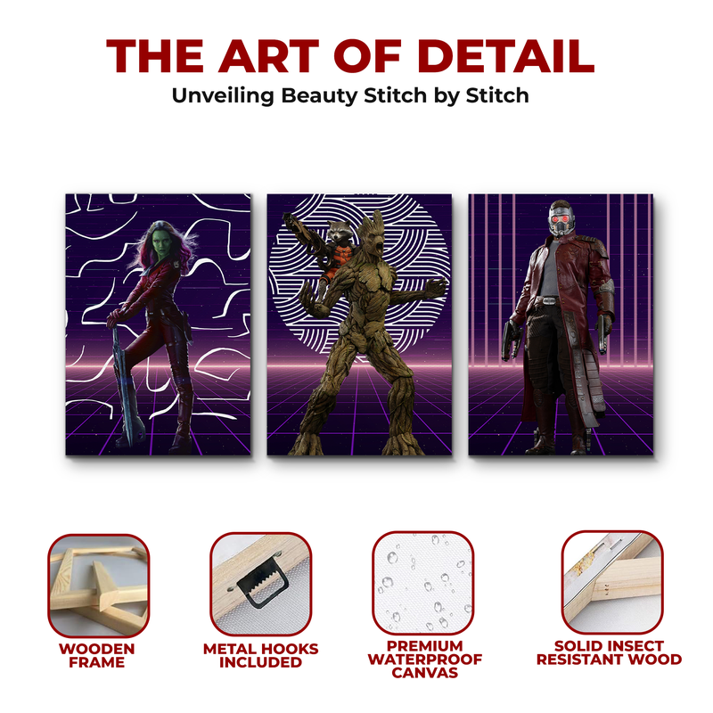 GUARDIANS OF GALAXY CANVAS DECOR