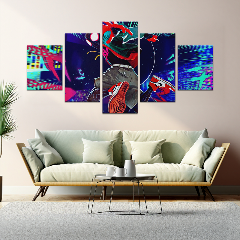 SPIDERMAN MILES MORALES CANVAS DECOR