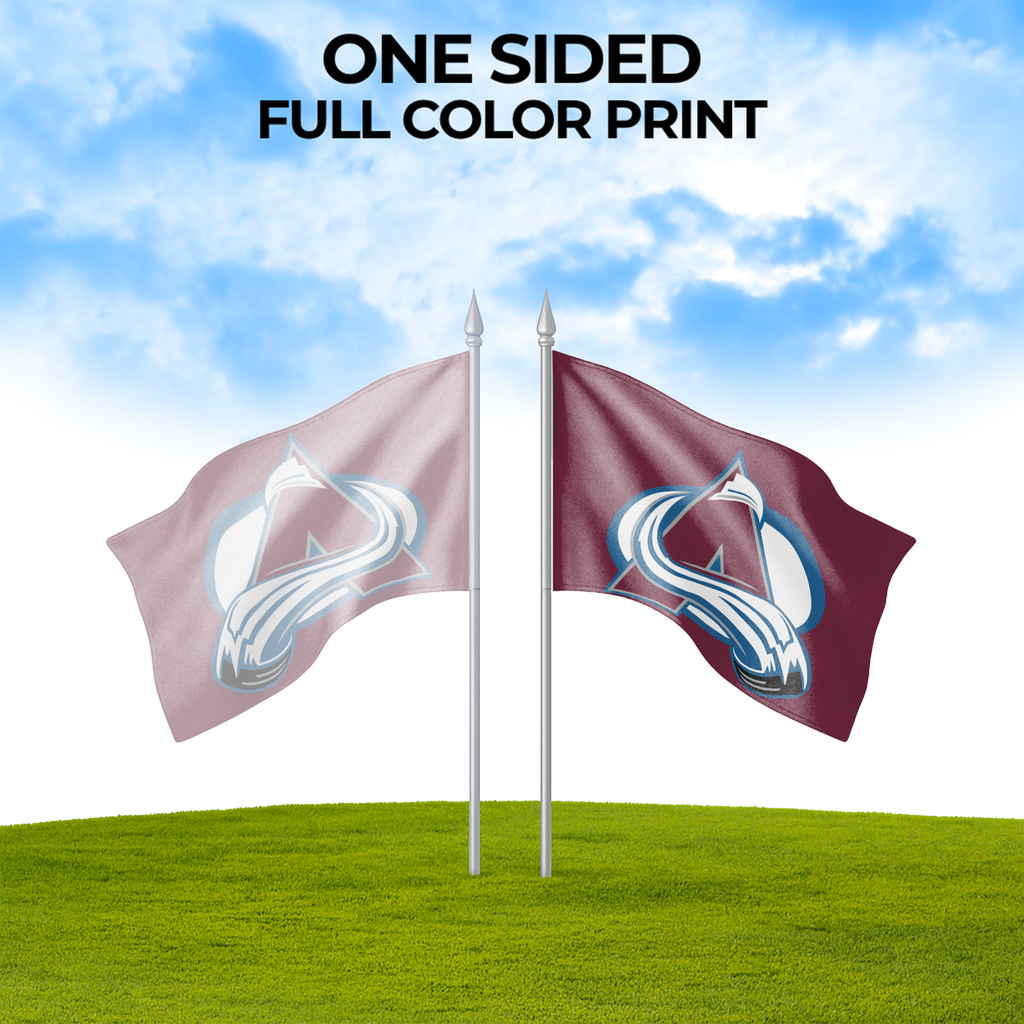 COLORADO AVALANCHE FLAG