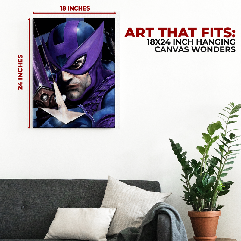 HAWK EYE WALL CANVAS DECOR