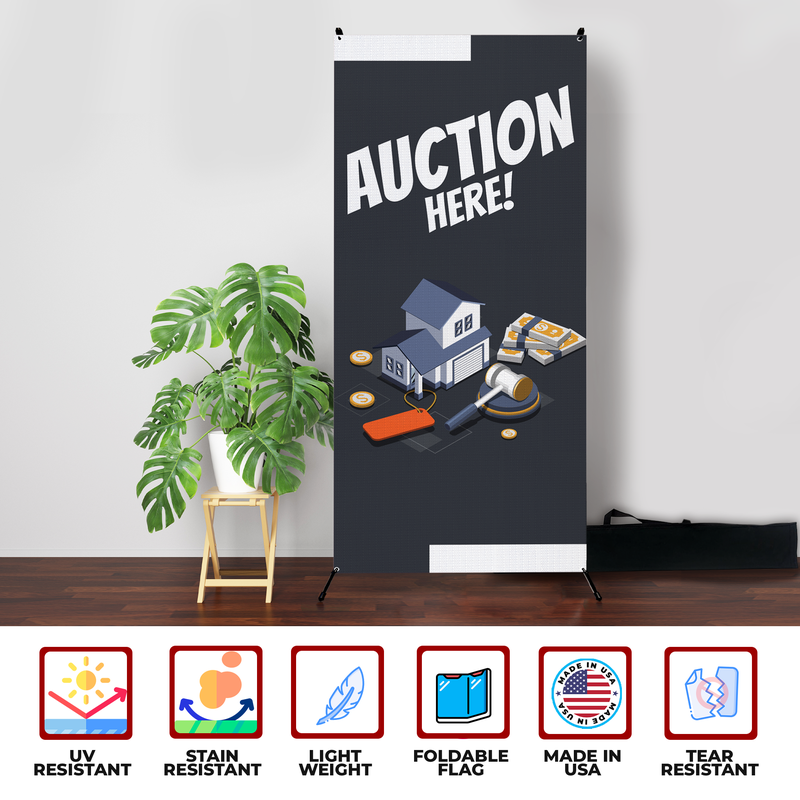 AUCTION HERE X-BANNER