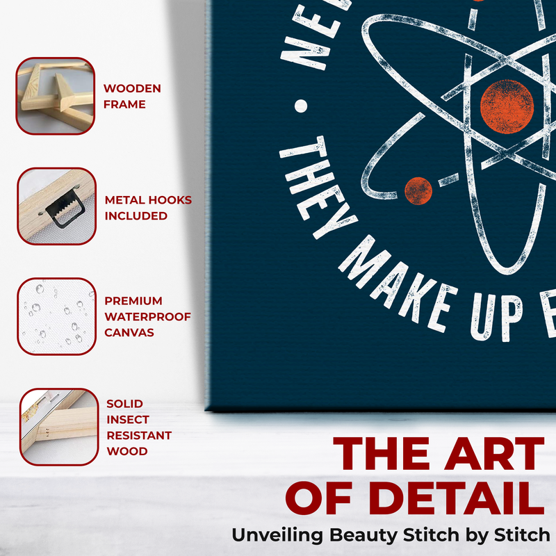 PHYSICS QUOTES WALL CANVAS DECOR