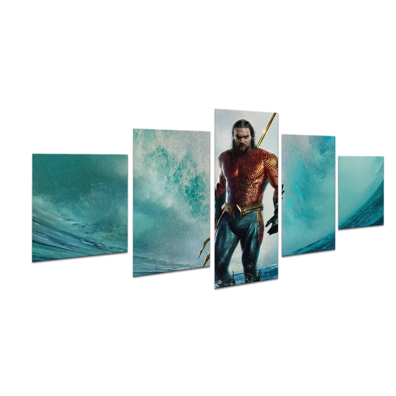 AQUAMAN THE MOVIE WALL CANVAS