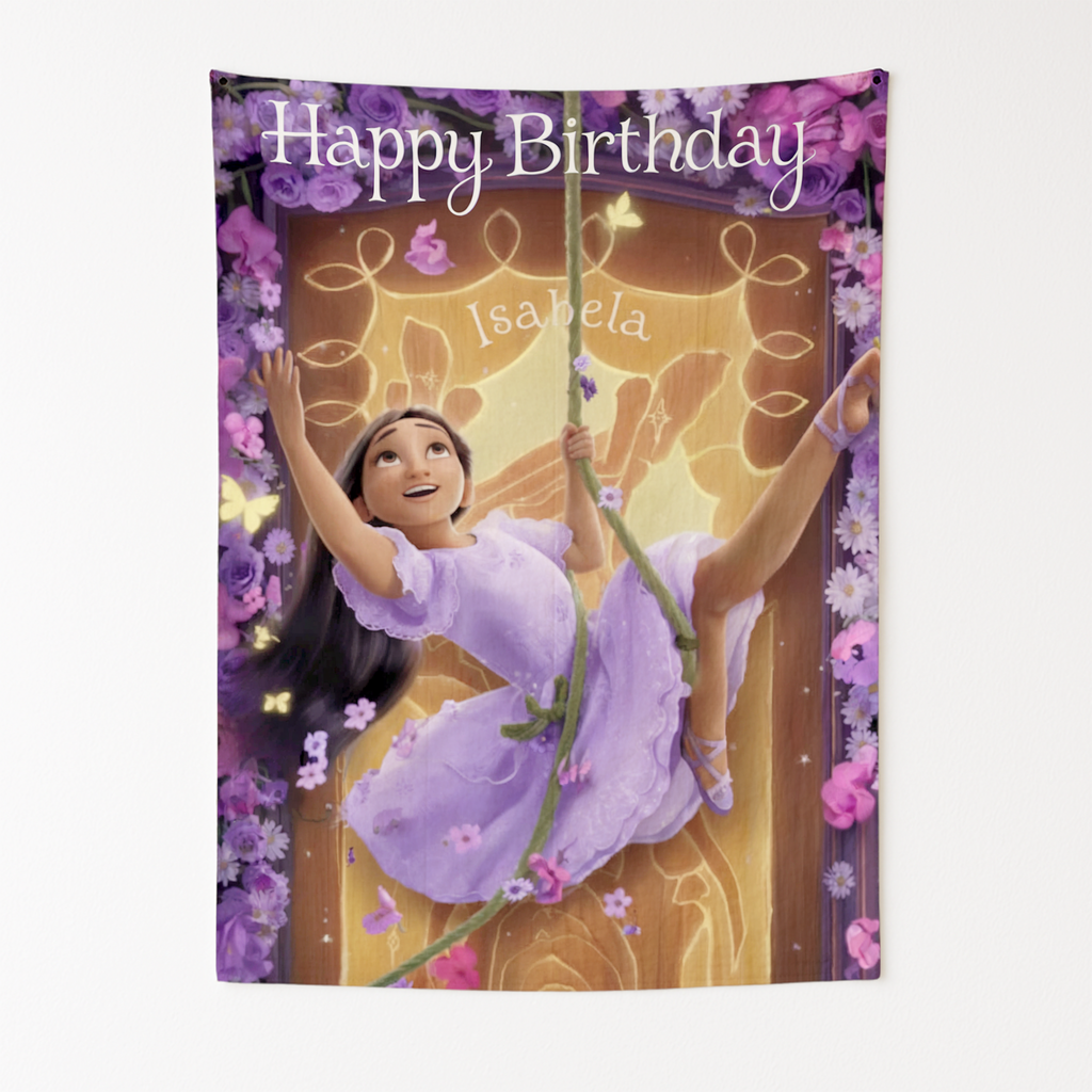 ENCANTO BIRTHDAY WALL TAPESTRY