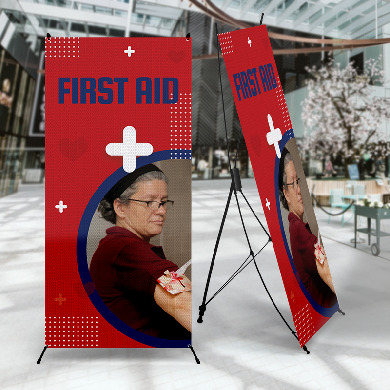 FIRST AID X-BANNER