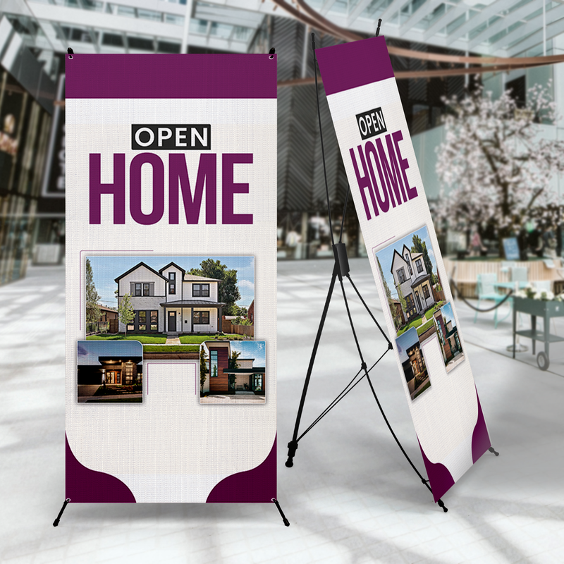 OPEN HOME X-BANNER