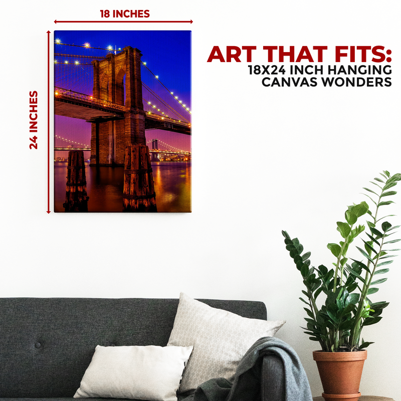 BROOKLYN BRIDGE CANVAS DECOR