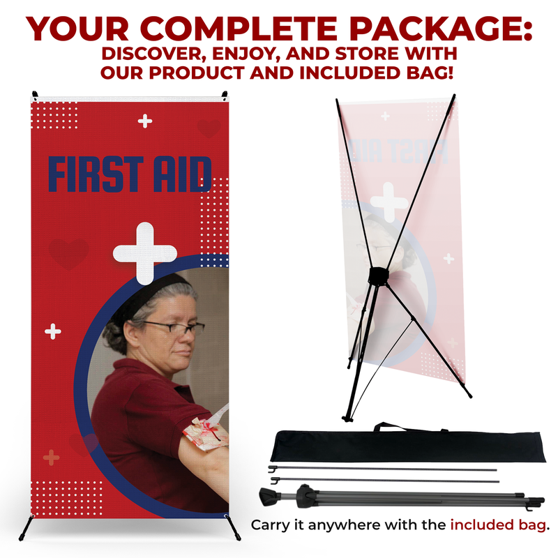 FIRST AID X-BANNER