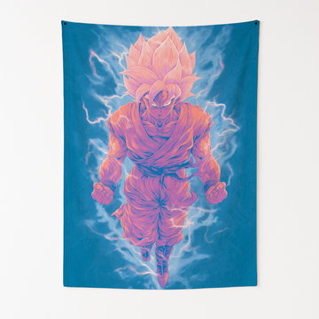 DRAGON BALL: SUPER SAIYAN SURGE WALL TAPESTRY