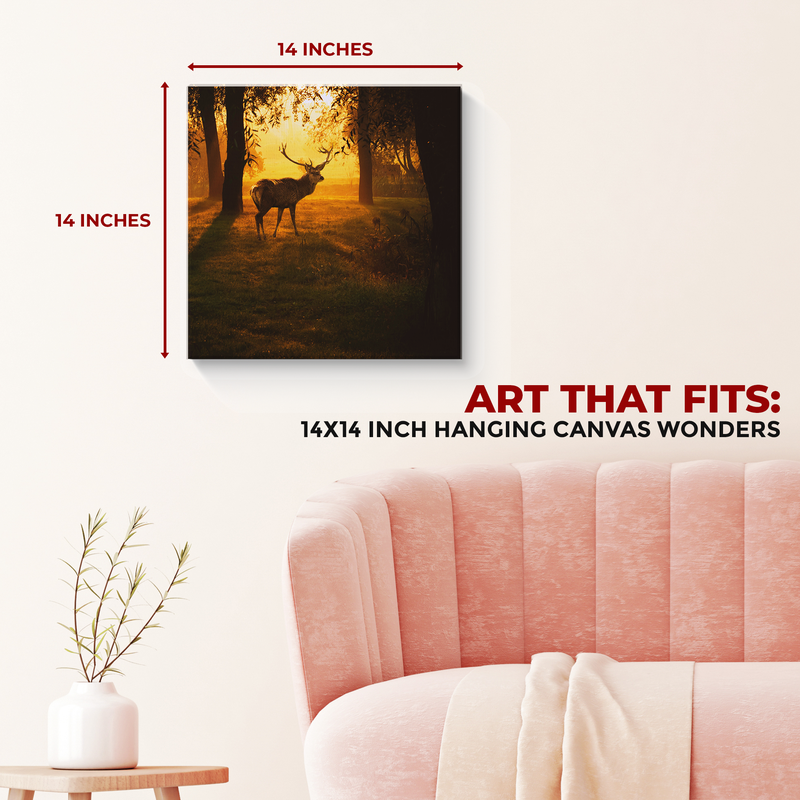 DEER DECOR CANVAS