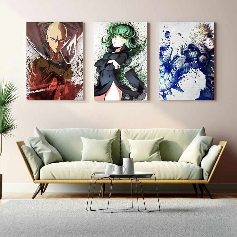 ONE PUNCH MAN WALL CANVAS