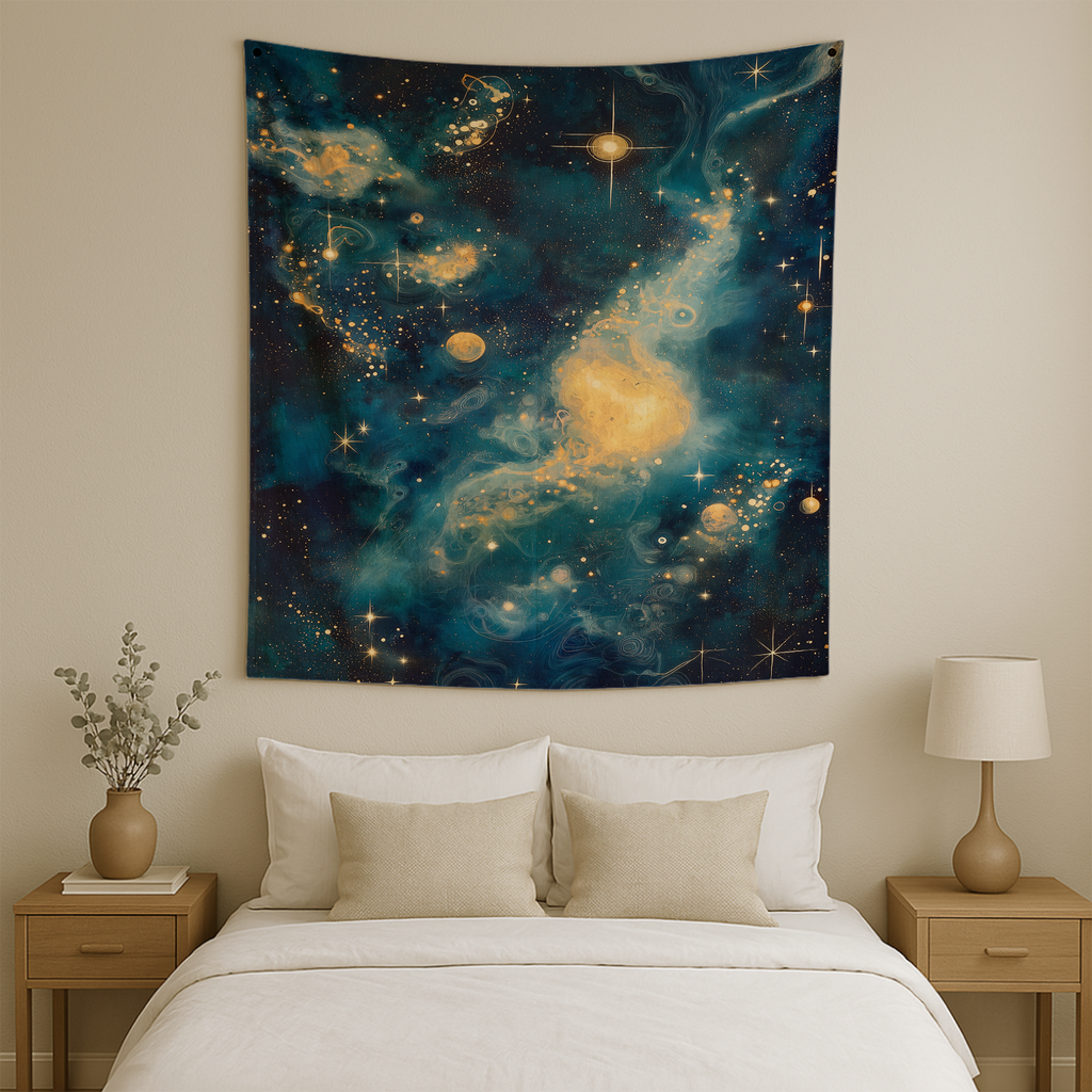 COSMIC INFINITY WALL TAPESTRY