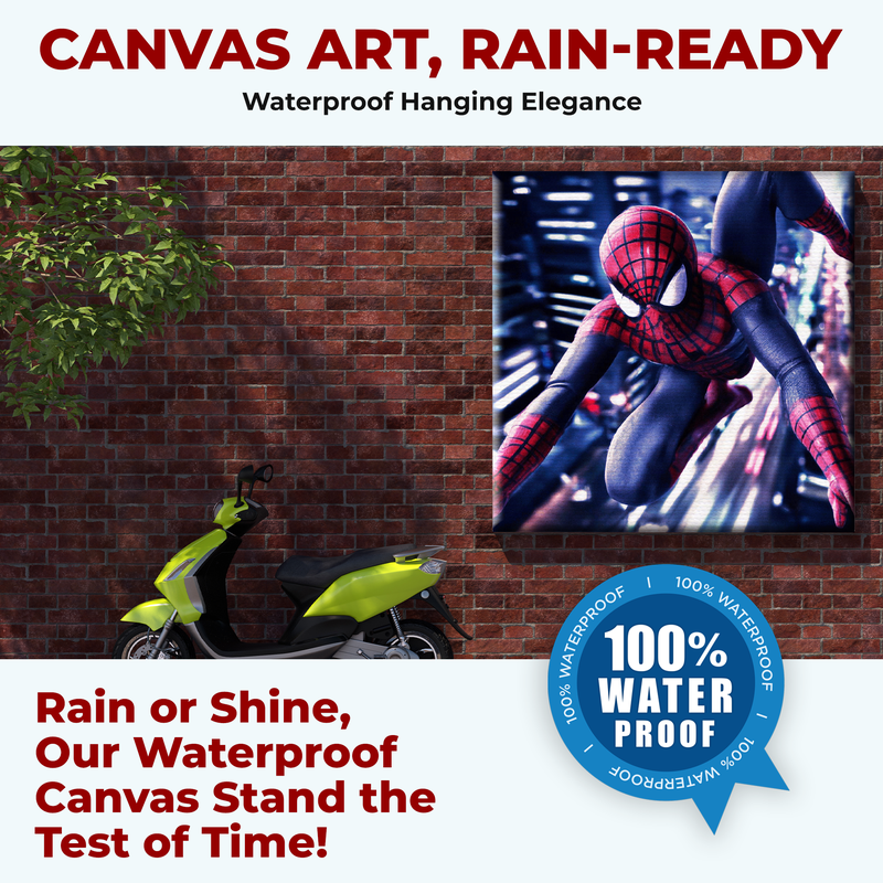 SPIDERMAN WALL CANVAS DECOR