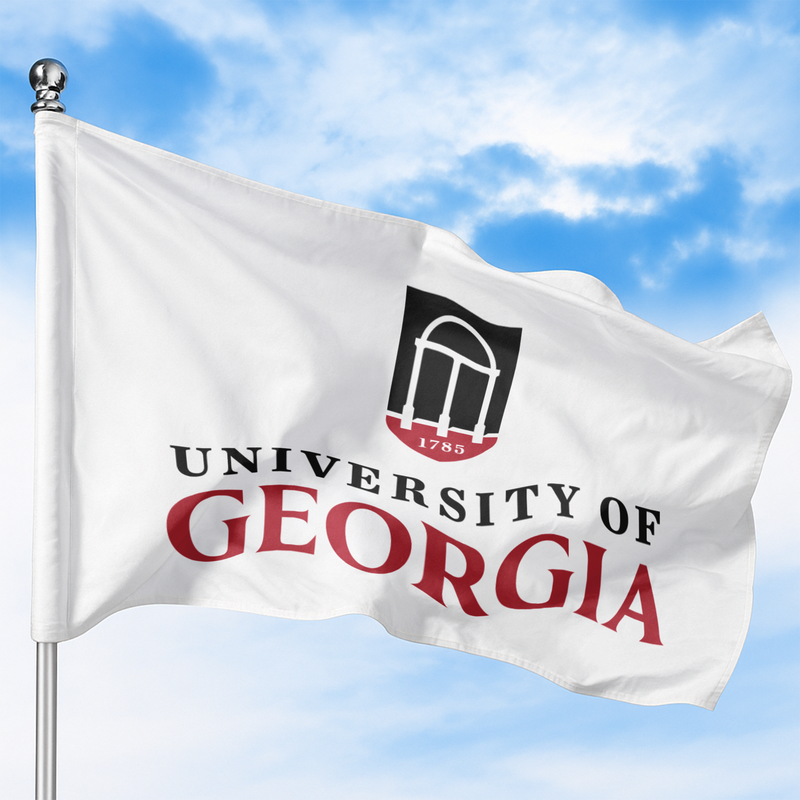 GEORGIA UNIVERSITY FLAG