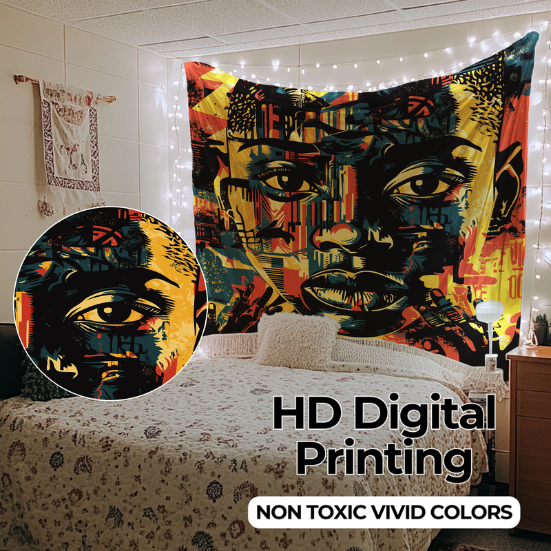 BLACK LIVES MATTER TRIBU WALL TAPESTRY