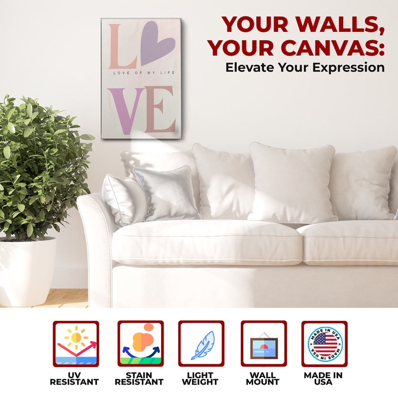 LOVE CANVAS DECOR