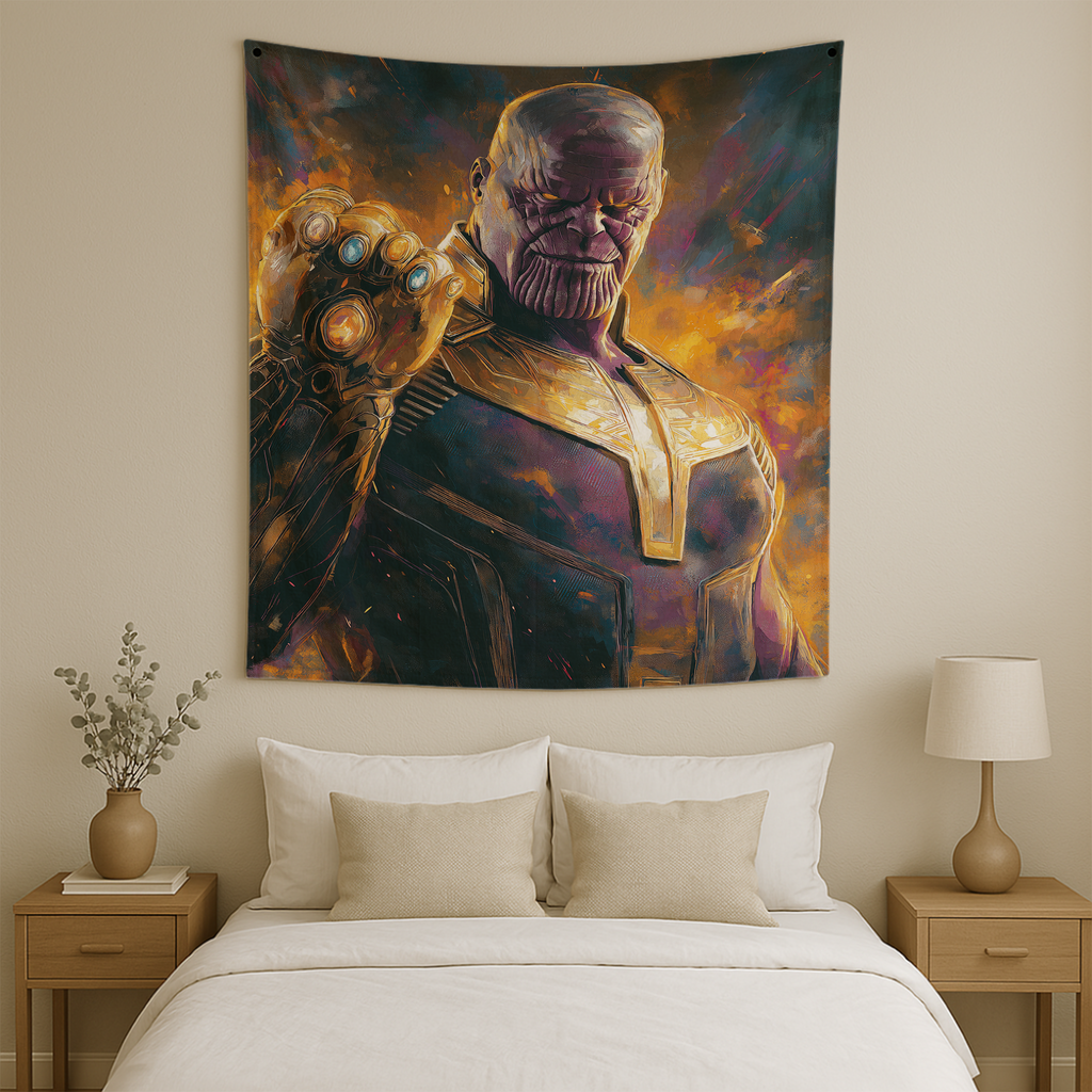 THANOS' SNAP: HALF THE UNIVERSE WALL TAPESTRY