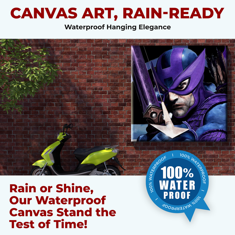 HAWK EYE WALL CANVAS DECOR